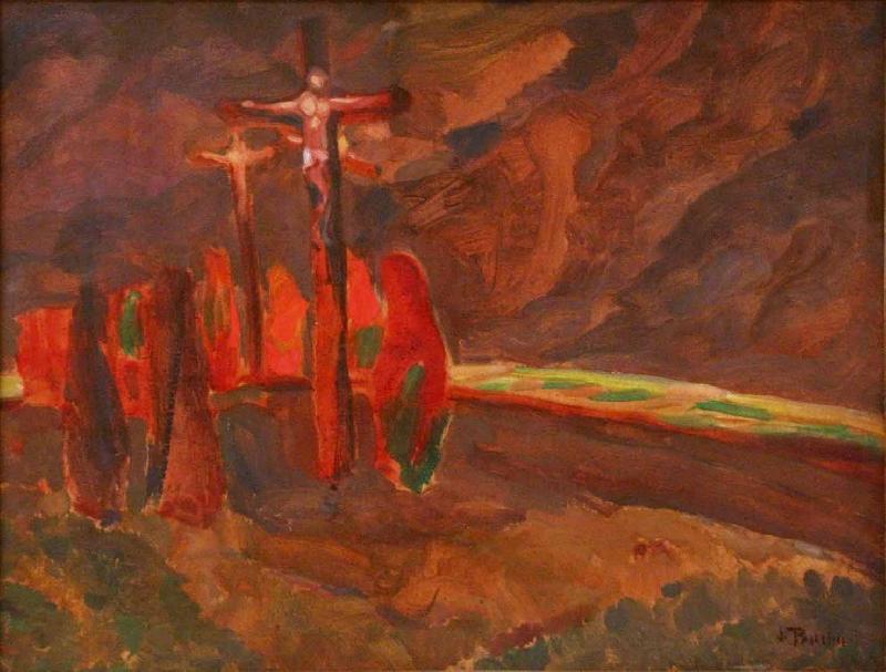 Jindrich Prucha Crucifixion